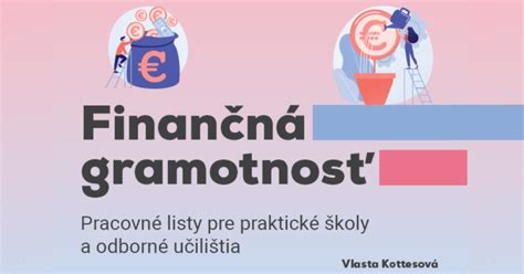 Ilustrácia zobrazujúca finančnú gramotnosť a peniaze