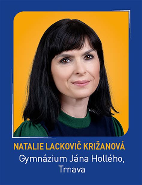 Portrét Natalie Lackovič Križanovej