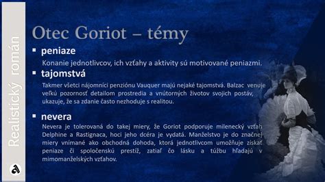 Ilustrácia z románu Otec Goriot