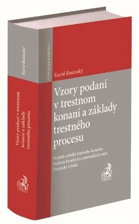 Schéma procesu trestného konania s dôrazom na obhajobu