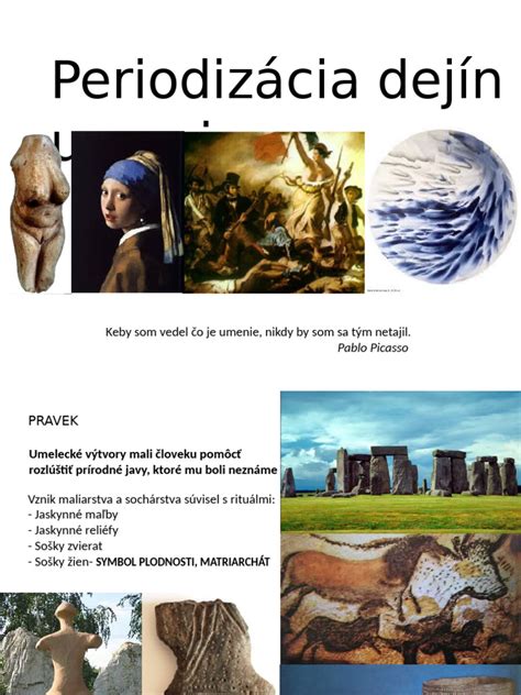 Štruktúra vzdelávacieho programu dejín umenia