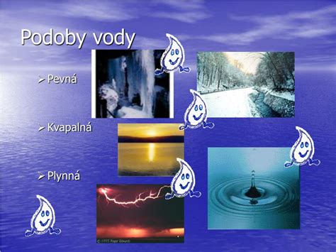 Obraz znázorňujúci rôzne podoby vody v umení