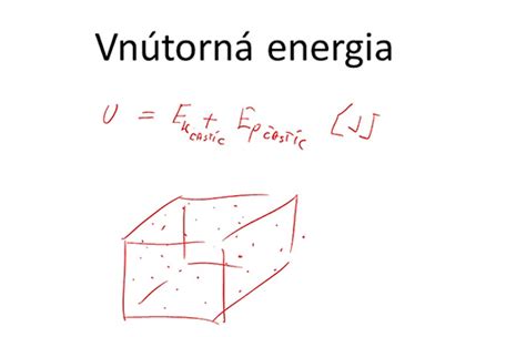 Molekulárny pohyb a vnútorná energia