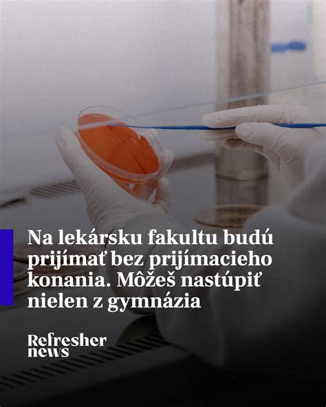 Ilustrácia prijímacieho konania na lekársku fakultu