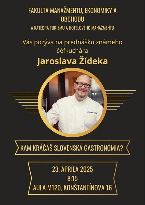 30. výročie Katedry turizmu a hotelového manažmentu