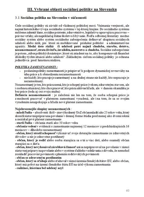 Infografika princípy sociálnej politiky