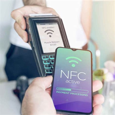 Ilustrácia nastavenia NFC na mobile