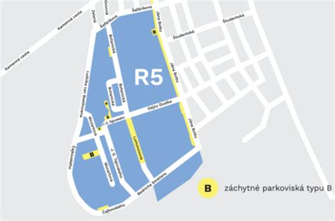 Mapa internátov v Trnave