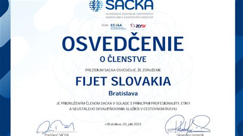 Logo Slovenskej asociácie cestovných kancelárií a agentúr (SACKA)