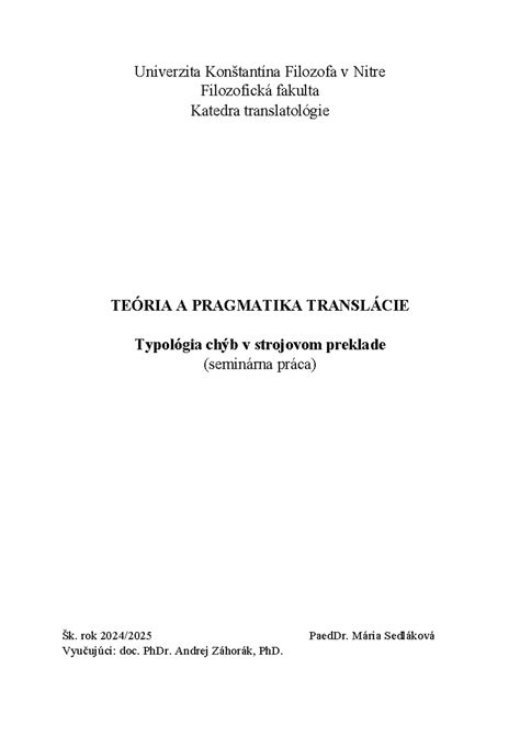 Infografika zobrazujúca typy chýb v strojovom preklade