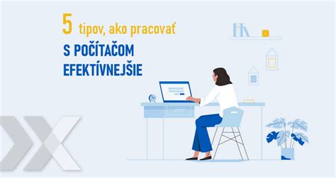 Ilustračná fotografia používateľa pracujúceho s počítačom