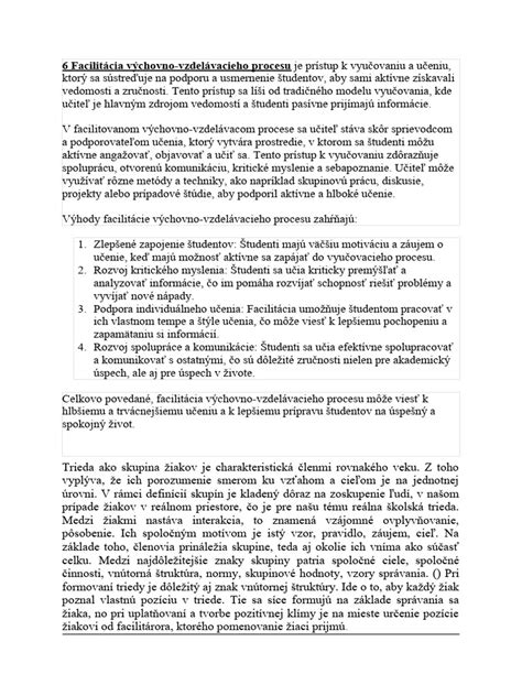 štruktúra vzdelávacieho procesu v bilingválnom gymnáziu