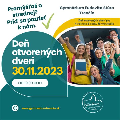 Deň otvorených dverí na gymnáziu