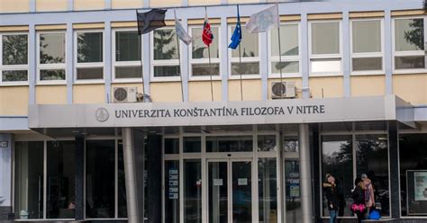 Budova Univerzity Konštantína Filozofa v Nitre