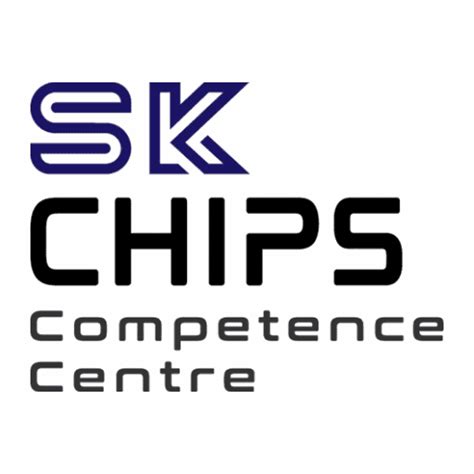 Logo Slovenského centra pre polovodiče - SK Chips