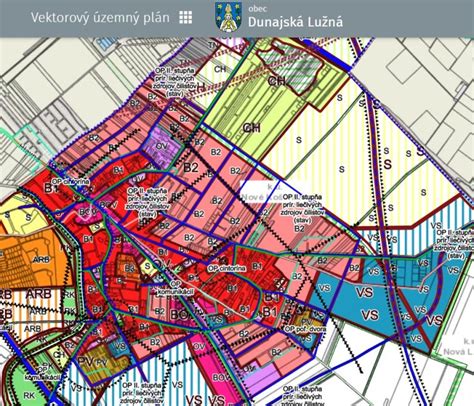 Mapa obce Mojmírovce