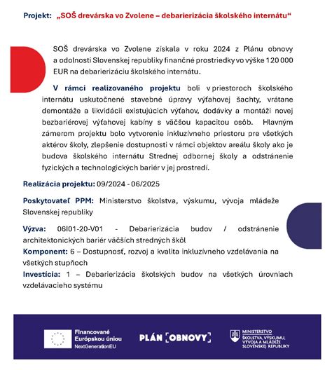 Schema organizácie školského internátu