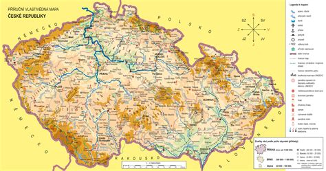 mapa Skalice s vyznačenými pamiatkami a riekou Moravou