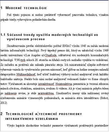 Didaktické pomôcky a moderné technológie vo vzdelávaní