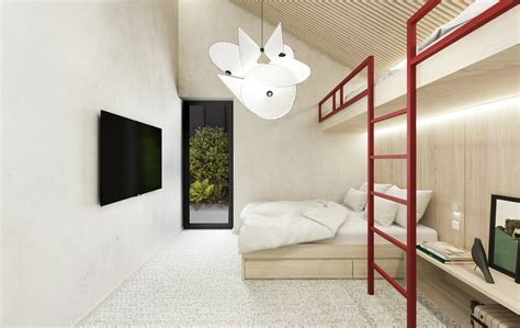 Interiér izby v internáte