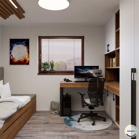 Interiér študentskej izby na internáte