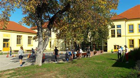 Študenti na školskom dvore