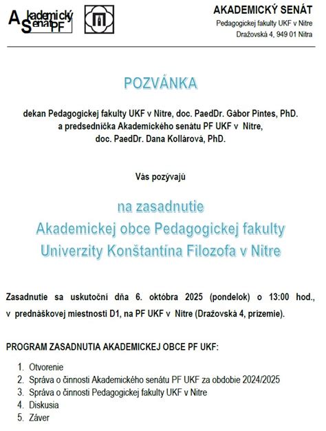 Zasadnutie akademickej obce na univerzite