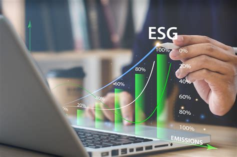 Grafické znázornenie ESG faktorov v investičnom portfóliu