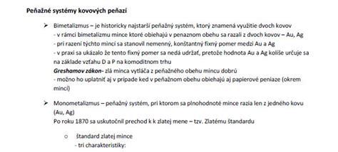 Ilustrácia rôznych foriem peňazí