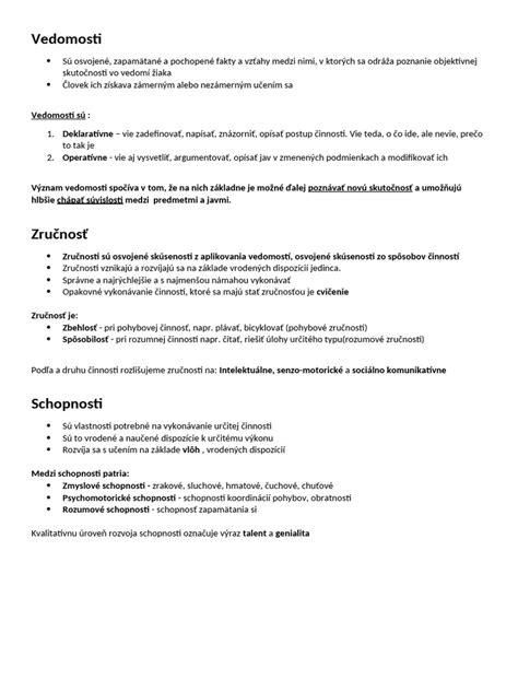 štruktúra pedagogiky