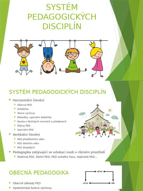 systém pedagogických vied