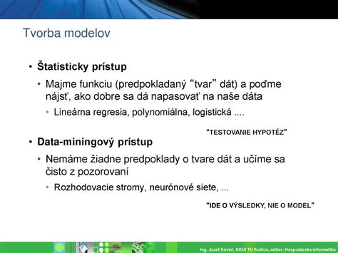 Vizualizácia dátových modelov