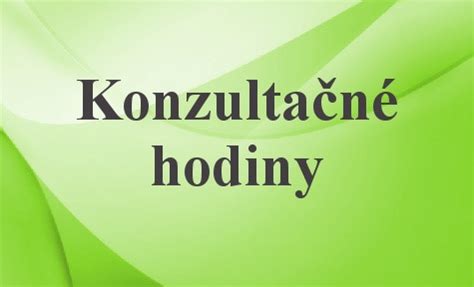 Ikona kalendára symbolizujúca konzultačné hodiny