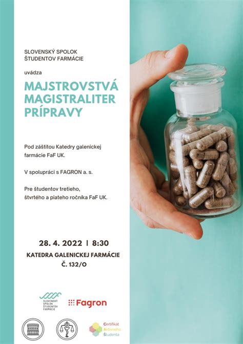 História katedry farmácie a chemickej teórie liečiv