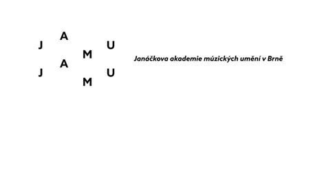 Logo Janáčkovy akademie múzických umění
