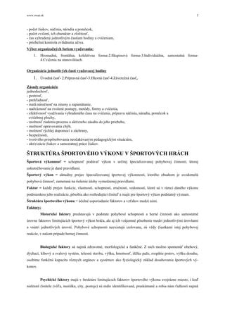 Štruktúra riadenia športovej asociácie