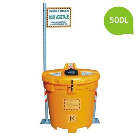 Zberná nádoba na použitý kuchynský olej v rámci projektu Olejko