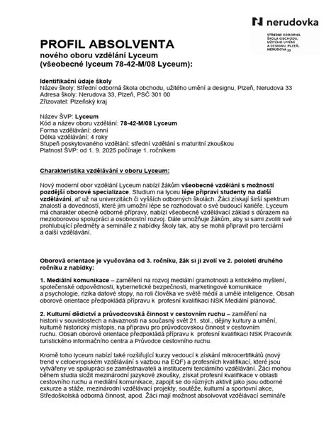 Profil absolventa doktorandského štúdia