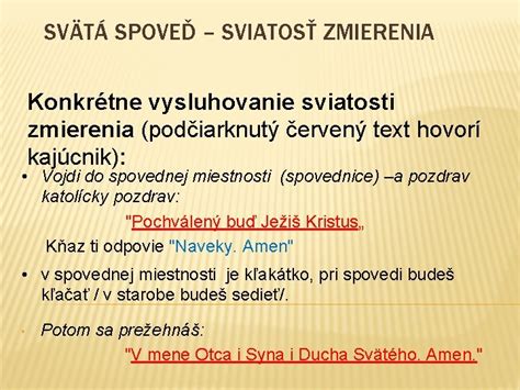 Ilustrácia sviatosti zmierenia