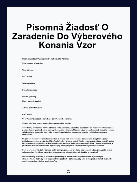 Štruktúra výberového konania na pozíciu riaditeľa materskej školy.
