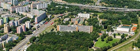 Mapa študentských domovov EUBA v Bratislave