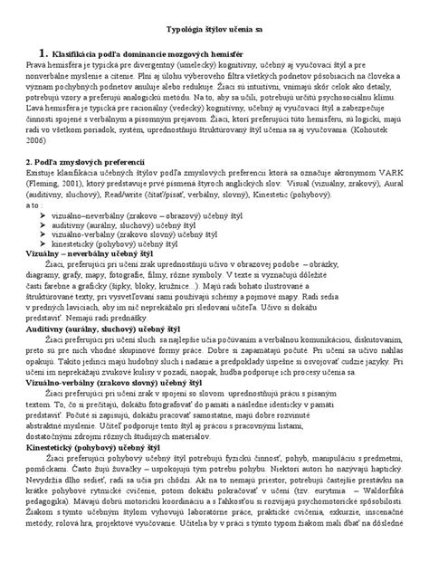 Ilustrácia rôznych jazykových štýlov