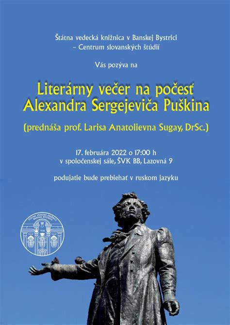 Portrét Alexandra Sergejeviča Puškina