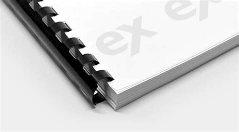 Hrebeňová väzba záverečnej práce