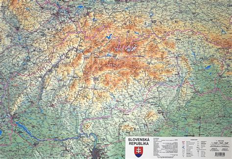 Mapa Slovenska s vyznačenou Nitrou a SPU