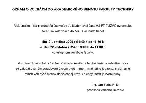 Štruktúra akademického senátu fakulty