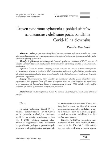 Ilustrácia pandémie COVID-19 a jej vplyvu na vzdelávanie