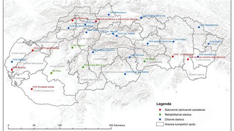 Mapa: Sieť poskytovateľov sociálnych služieb na Slovensku