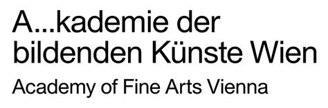 Logo Akademie der bildenden Künste Wien
