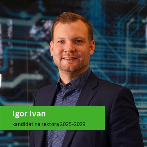 Portrét Ing. Igora Naňa, MPH